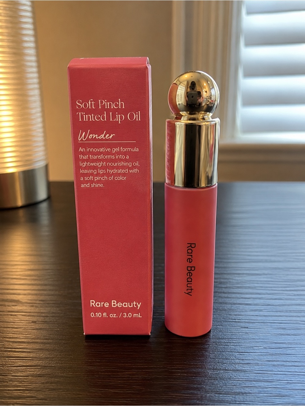 Rare Beauty Soft Pinch Tinted Lip Oil — Pink (Wonder)